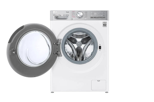 غسالة ونشافة اوتوماتيك تحميل جانبي ال جي موديل WDV1260WRP موغامبو ستور