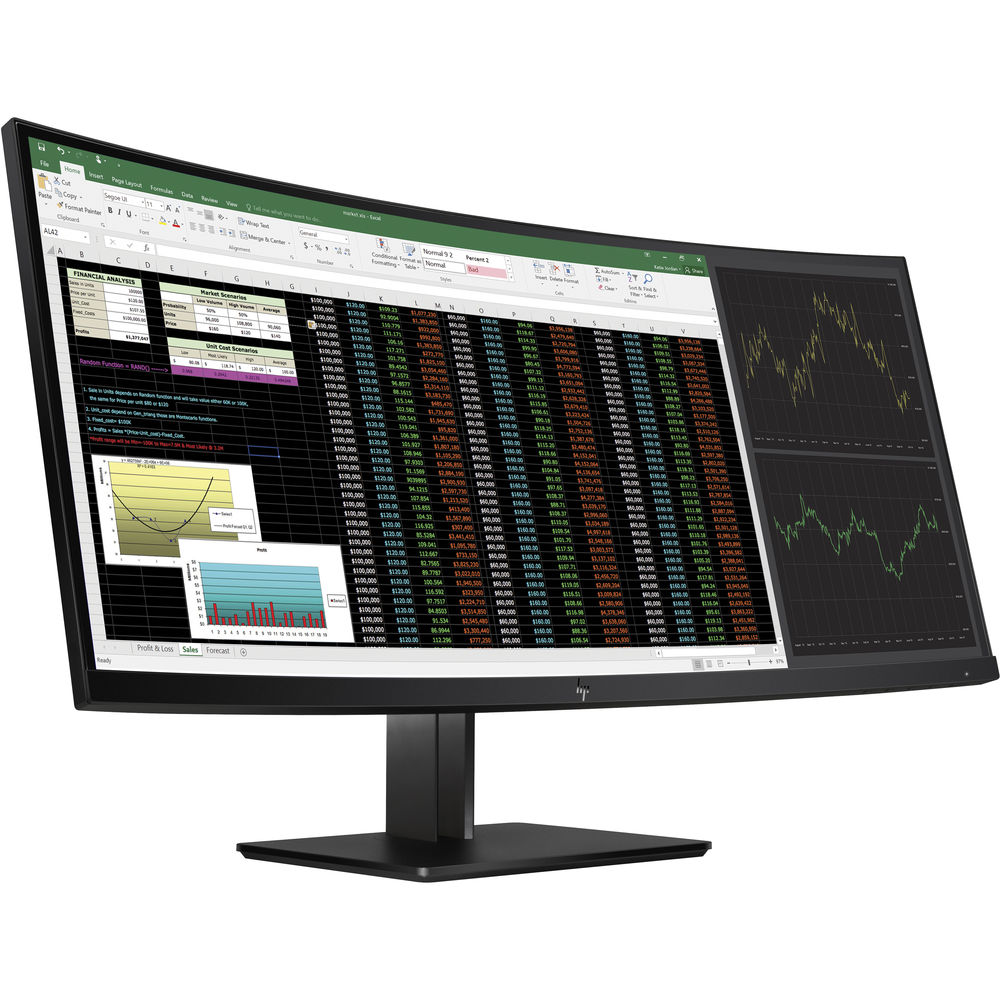 HP Z38C 37.5 "(3840 x 1600px) Curved IPS Monitor