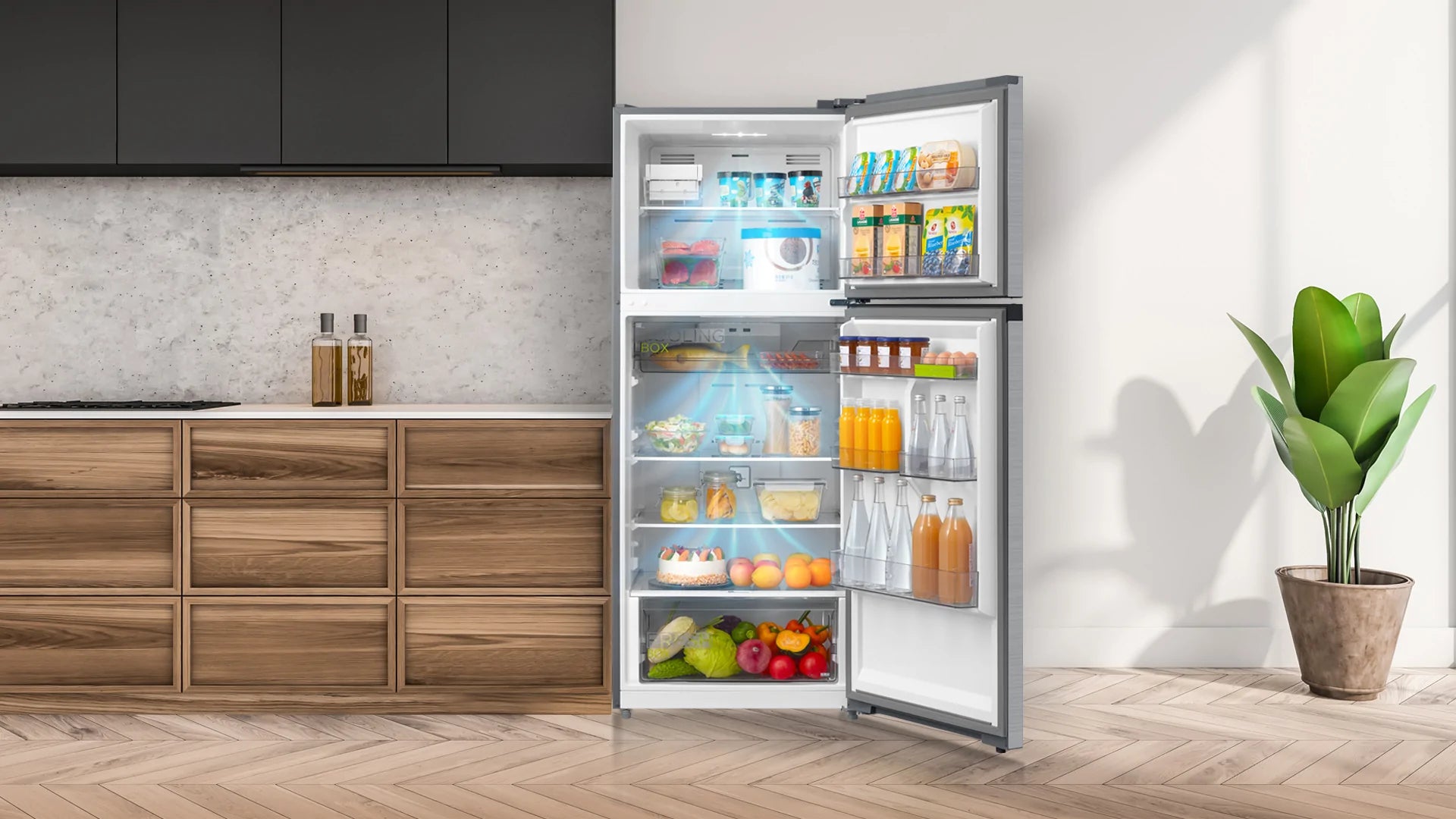 ثلاجة 20 قدم بخاخ ميديا