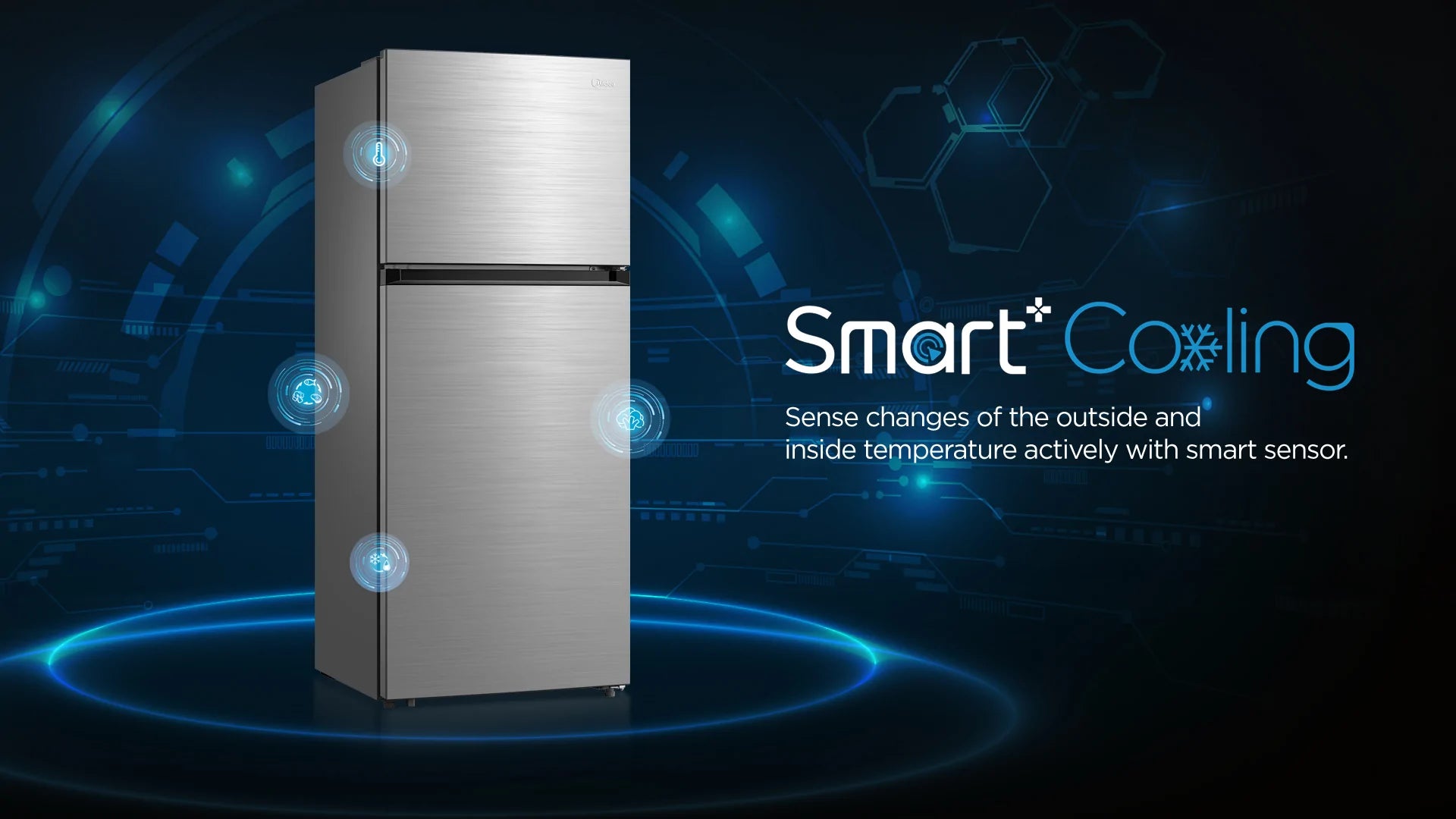 ثلاجة 20 قدم بخاخ ميديا