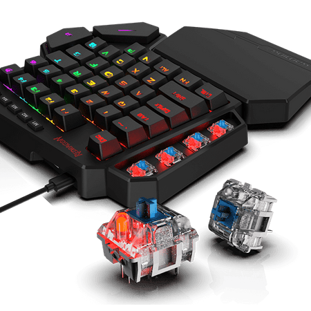 Redragon K585 DITI One-Handed RGB Mechanical كيبورد ميكانيكي ضوئي