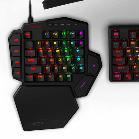 Redragon K585 DITI One-Handed RGB Mechanical كيبورد ميكانيكي ضوئي