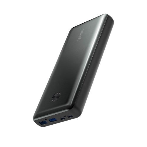 Power Bank is 26,000 mAh 87 watts USB-C PD