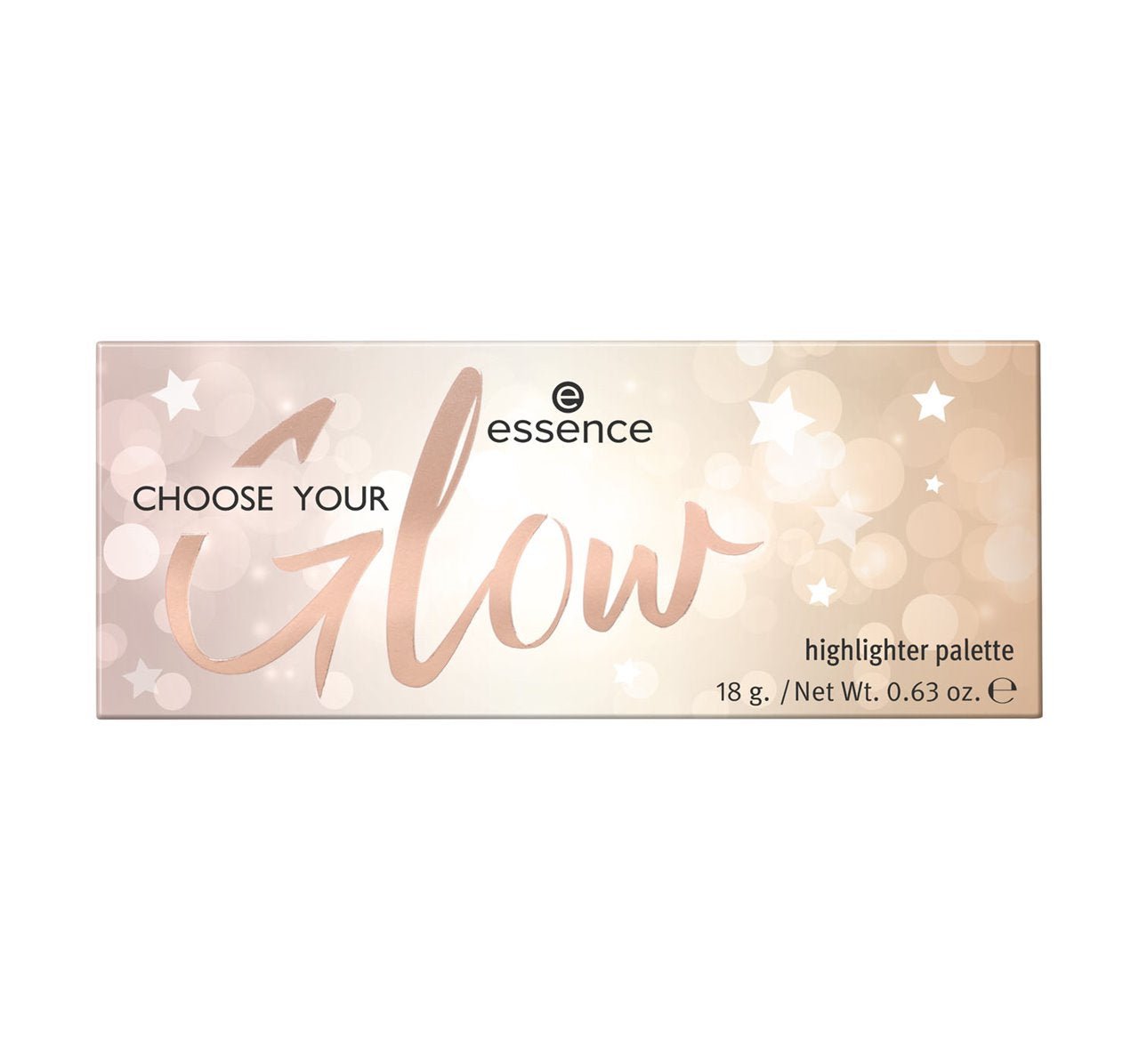Essence Choose Your Glow Highlighter Palette 18g ايسنس باليت هايلايتر جلو - #موغامبو ستور#
