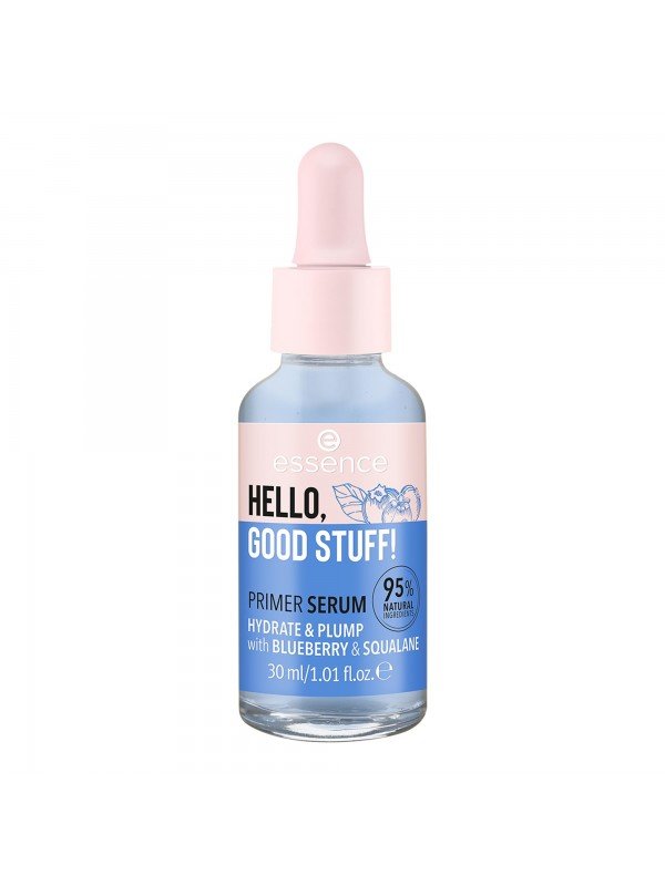 Essence Hello, Good Stuff! Primer Serum Hydrate & Plump ايسنس مصل للوجه بالتوت الازرق وحمض الهيالورونيك - #موغامبو ستور#