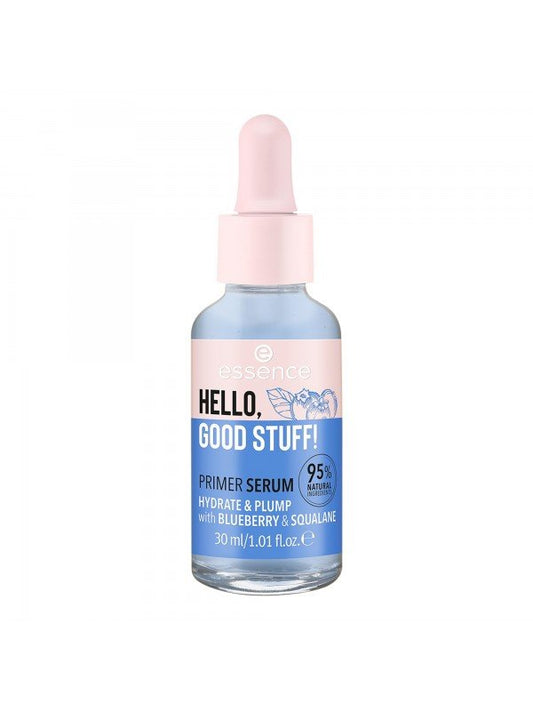 Essence Hello, Good Stuff! Primer Serum Hydrate & Plump ايسنس مصل للوجه بالتوت الازرق وحمض الهيالورونيك - #موغامبو ستور#