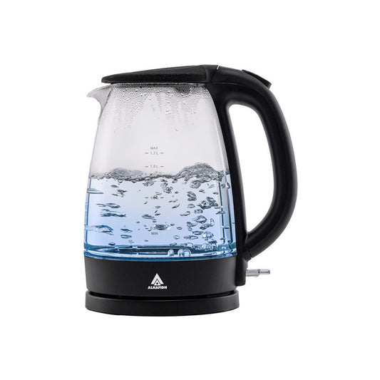 غلاية ماء كهربائية زجاجية 1.7 لتر 2200 واط الحافظ - #موغامبو ستور#