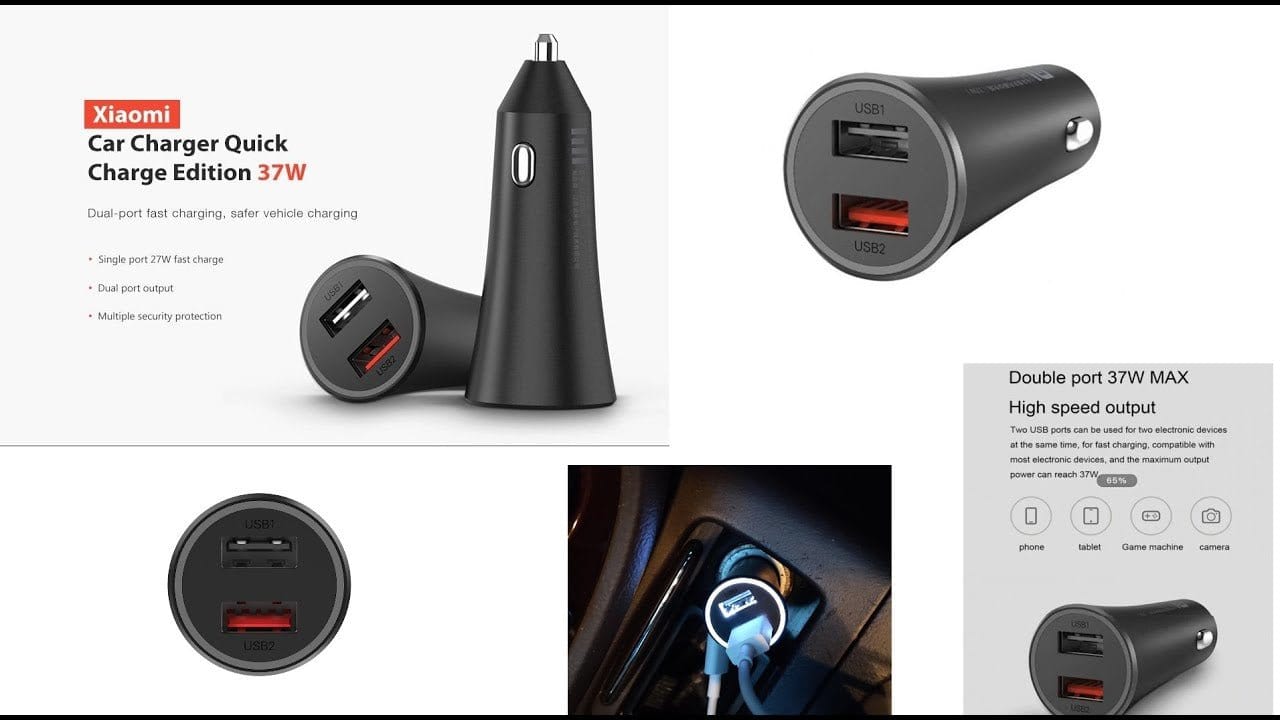 Mi 37W Dual-Port Car Charger - #موغامبو ستور#