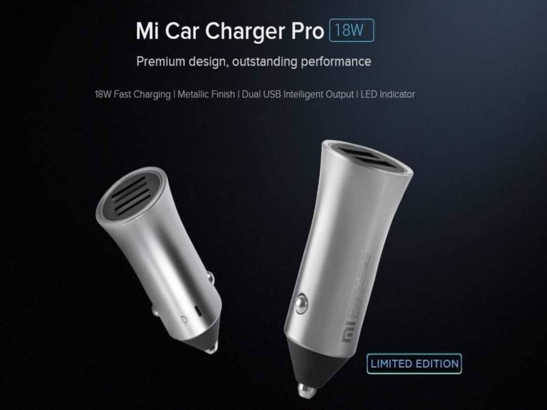 Mi Car Charger Pro 18W - #موغامبو ستور#