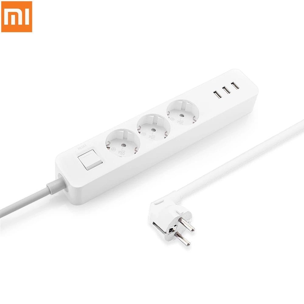 Mi Power Strip (3 outlet, 3 USB ) - #موغامبو ستور#