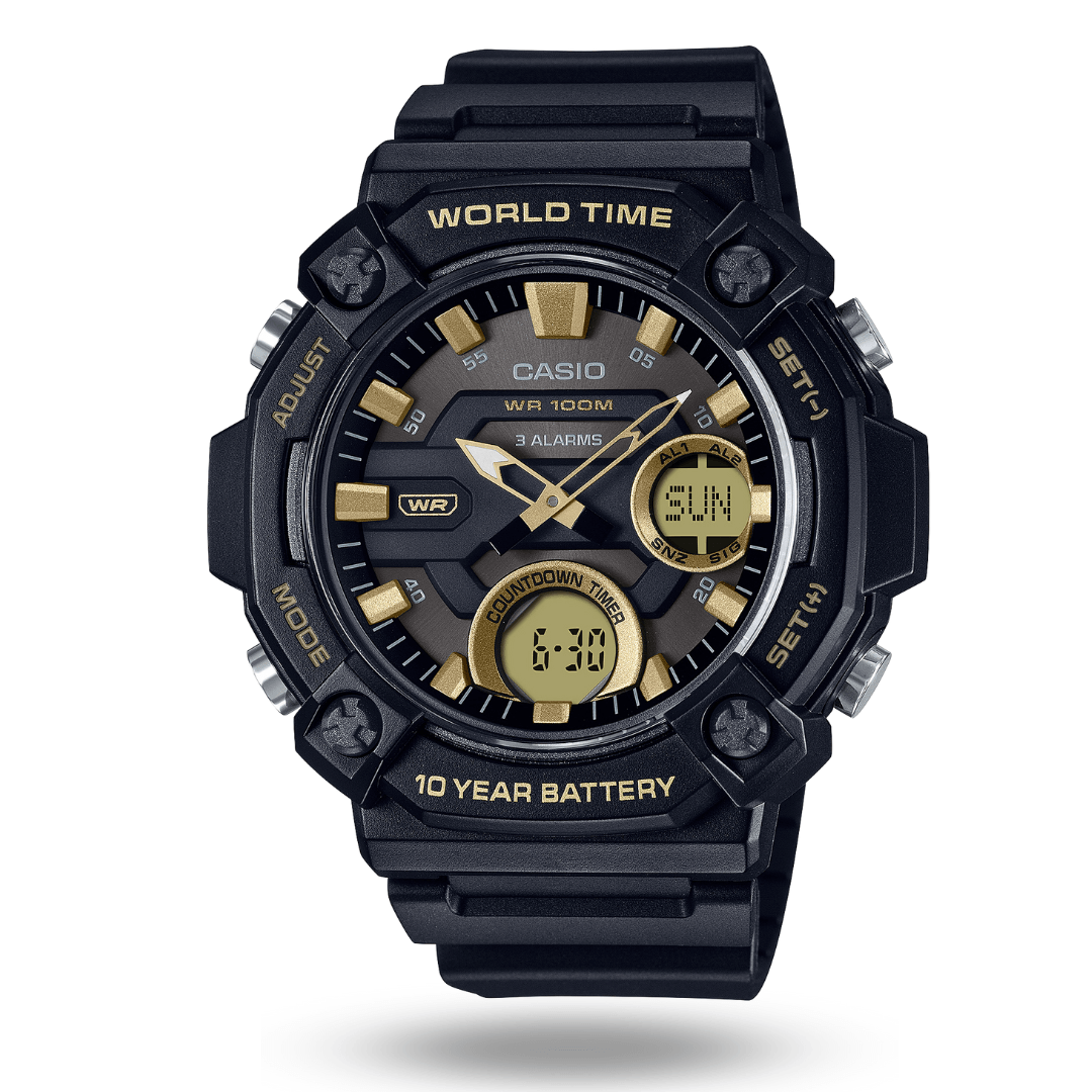 ساعة كاسيو موديل AEQ-120W-9A - #موغامبو ستور#