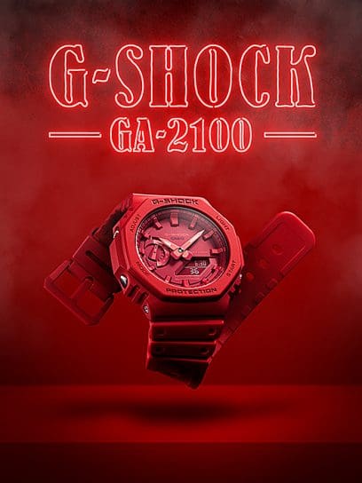 ساعة كاسيو موديل GA-2100-4A - #موغامبو ستور#