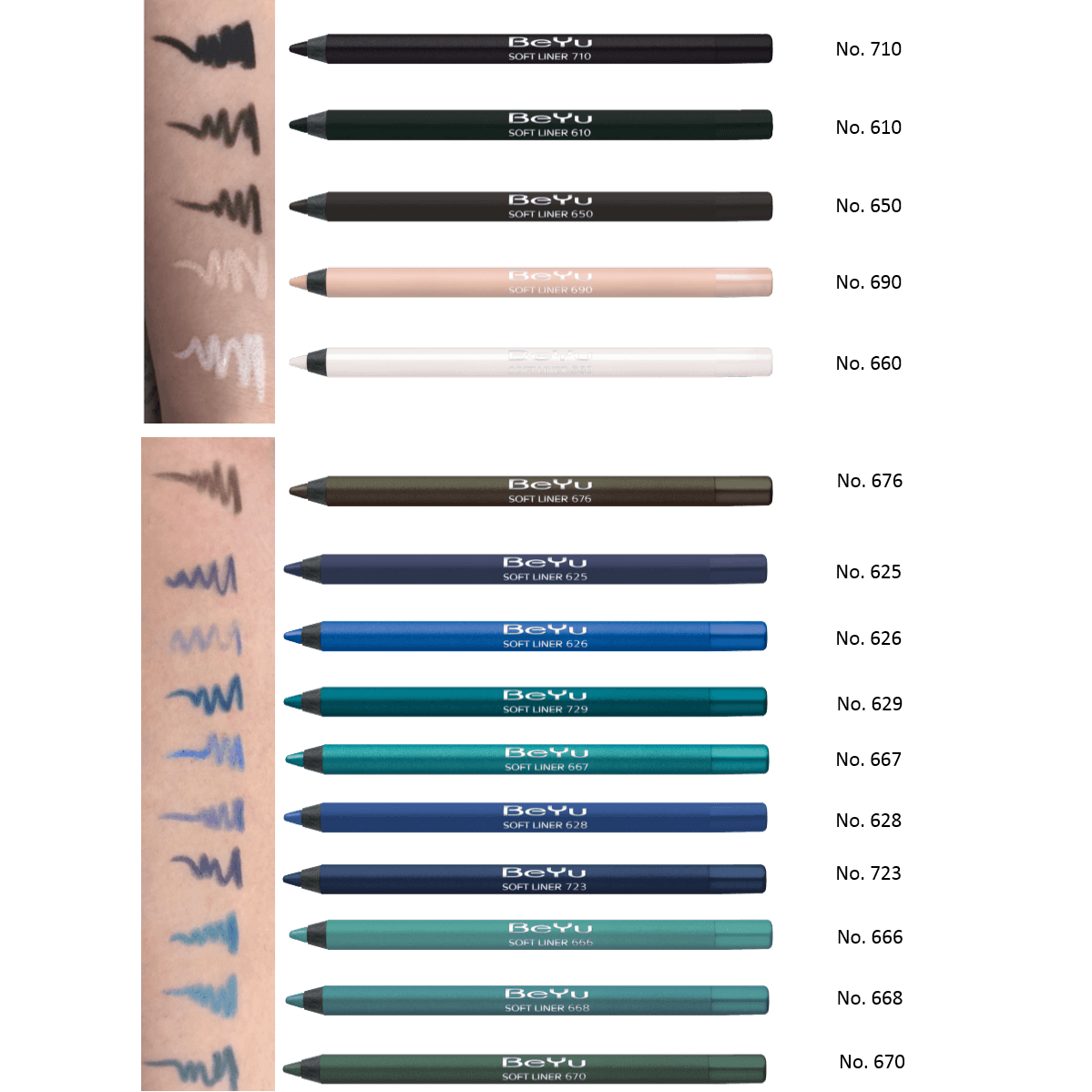 Soft Liner Eyes No. 630 قلم تحديد العيون الشمعي - #موغامبو ستور#