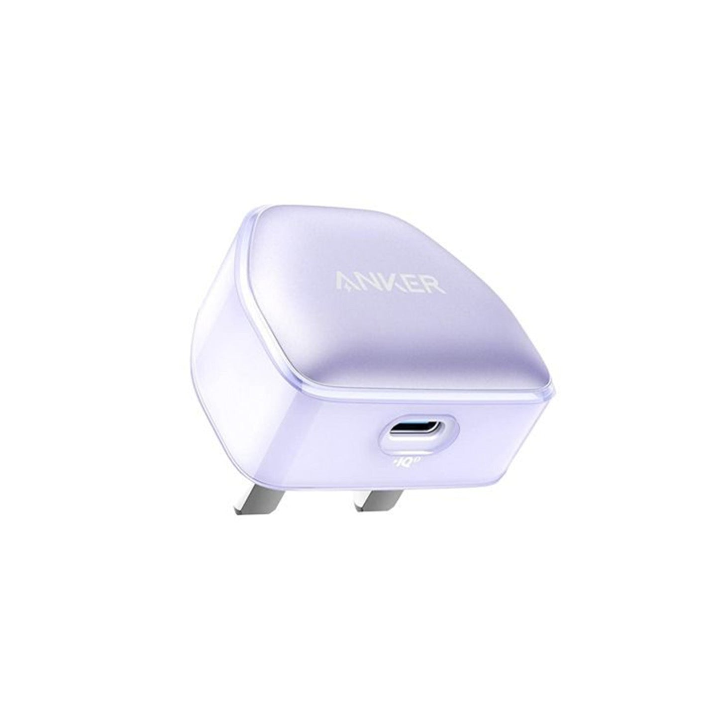 Charger to deny the phone and tablet of 20 watts in purple color