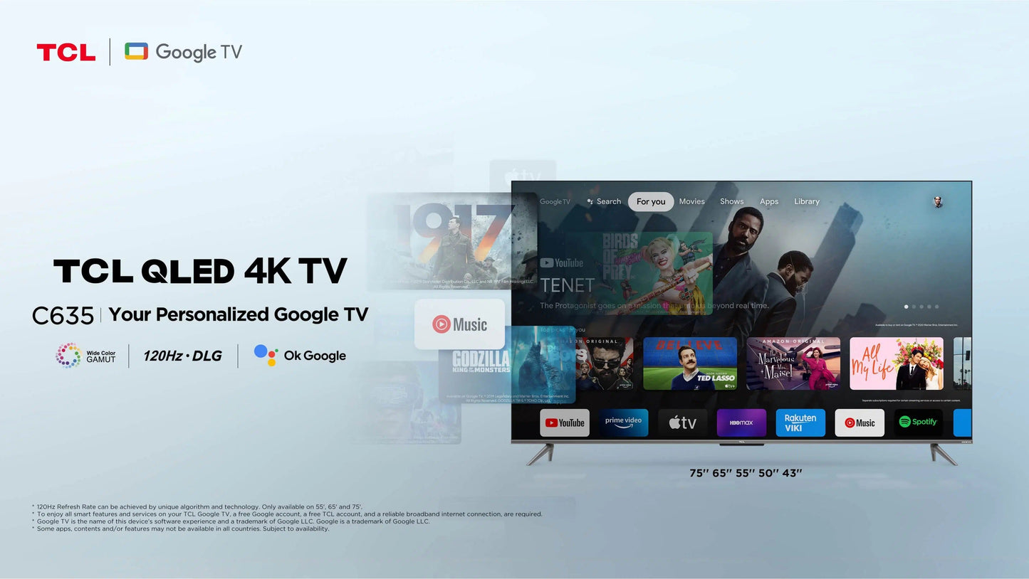 TCL C635 QLED 4K - #موغامبو ستور#