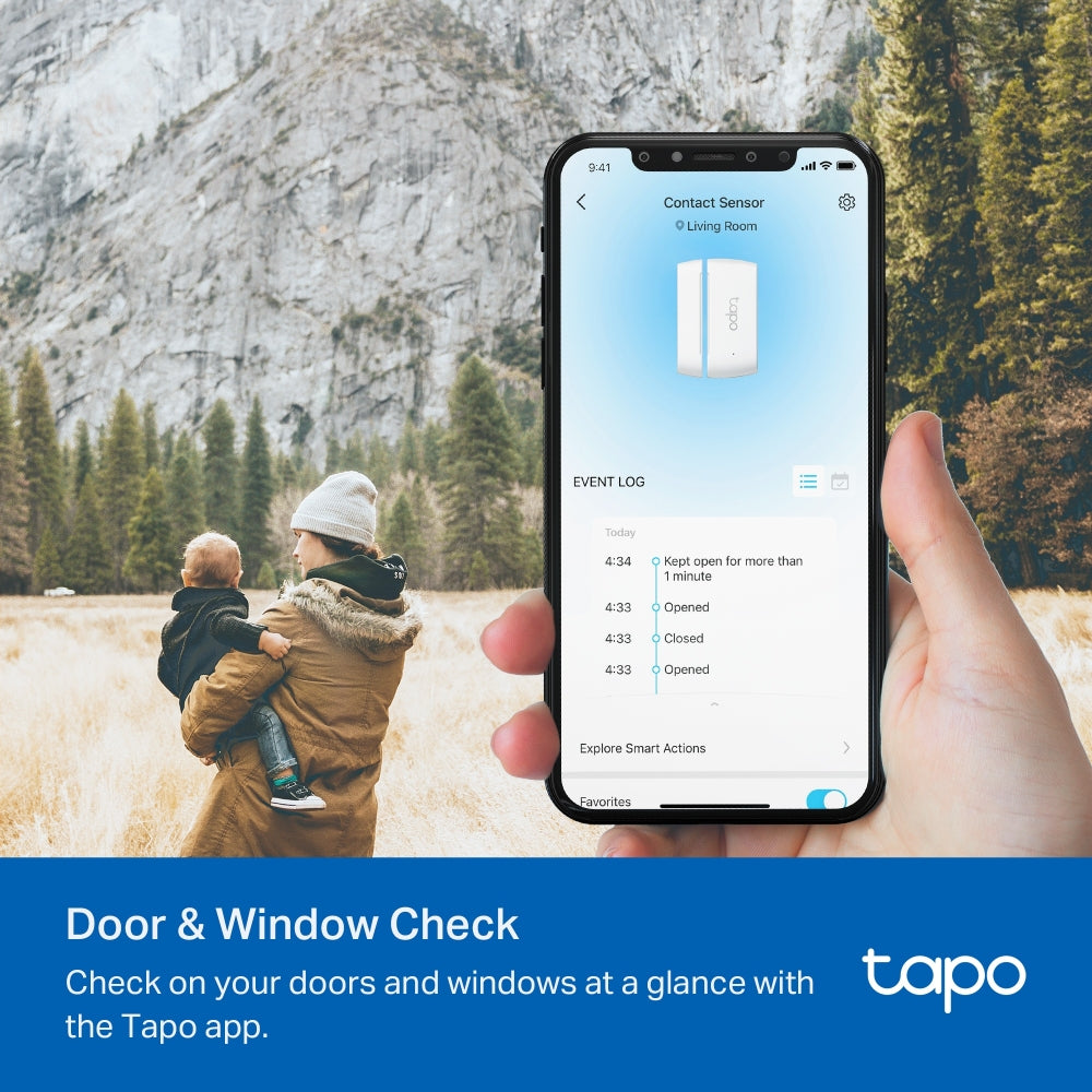 Tapo Smart Contact Sensor Tapo T110 - حساس الاتصال الذكي Tapo T110