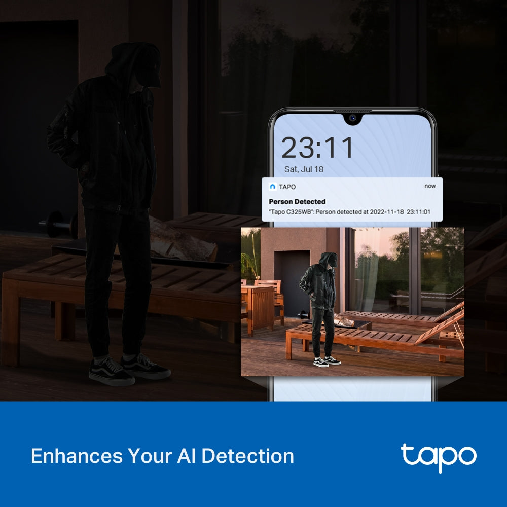 Outdoor Security Wi-Fi Camera Tapo C325WB - كاميرا Wi-Fi للأمن الخارجي