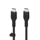 بلكين بلكين BOOST CHARGE Flex USB-C إلى USB-C كابل سيليكون، 1 متر