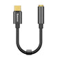 محول سماعات باسيوس L54 من Type-C إلى 3.5mm - أسود (CATL54-01)