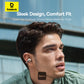 سماعات باسيوس Bowie MC1 OL اللاسلكية (Open-Ear) - تصميم مريح ومرن وصوت عالي الدقة (Stellar White)