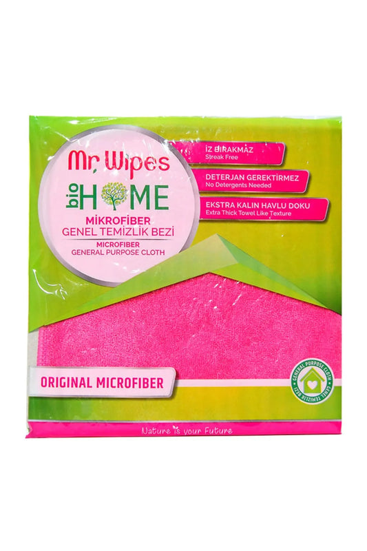 فارماسي مستر مناديل تنظيف عامة من الألياف الدقيقة المضادة للبكتيريا قطعة واحدة , Farmasi Mr. Wipes Antibacterial Microfiber General Cleaning Cloth 1 Piece