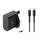 شاحن Havit ST712 UK وكابل C إلى C بقوة 20 واط