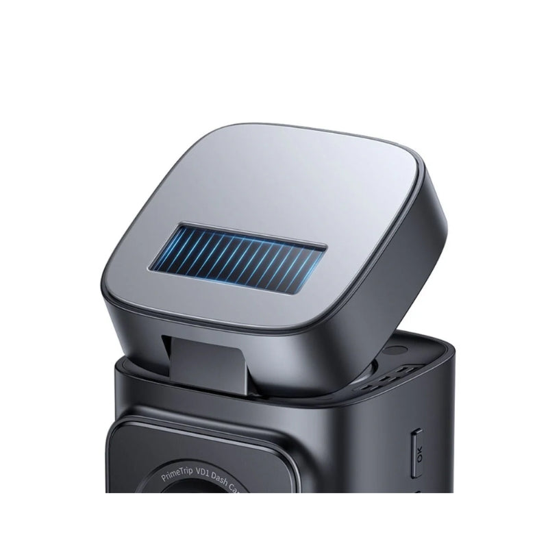 كاميرا السيارة Baseus PrimeTrip VD1 Pro – تصوير مزدوج 4K+1080p مع بطارية فائقة السعة (أسود كوني أنيق)