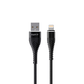 هافيت CB706 كابل ألومنيوم مضفر بطول 1 متر أسود