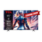 TCL 85 T8B 4K 144HZ QLED TV with Google TV and Game Master Pro 3.0