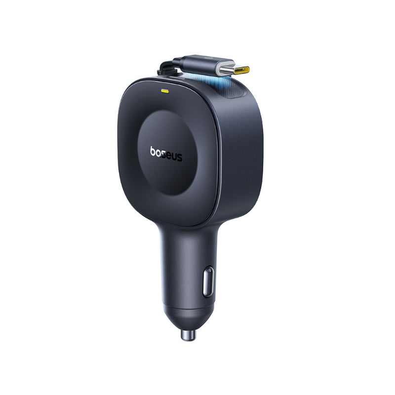 باسيوس شاحن سيارة PrimeTrip VR2 C+C ‏30 واط أسود