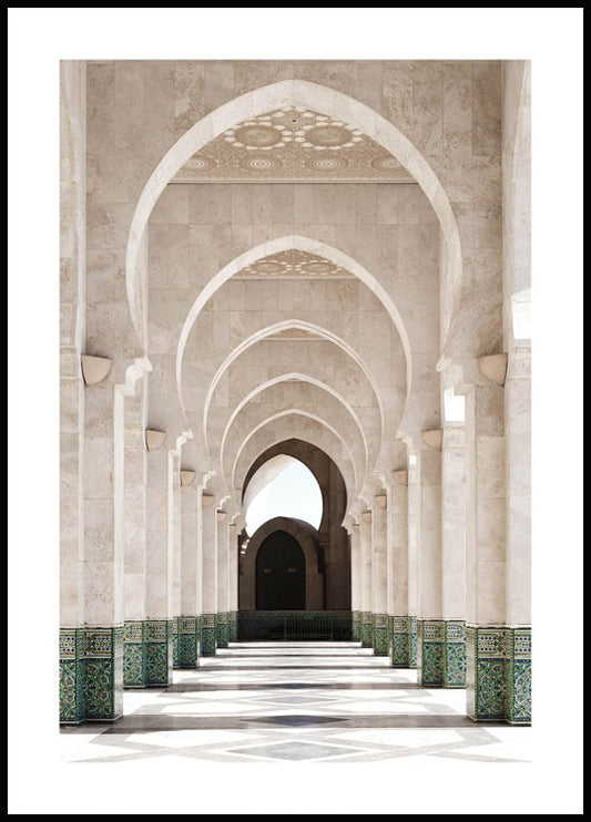 Marrakech Arches Poster 2