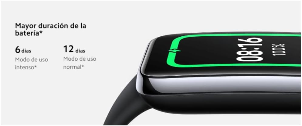 ساعة شاومي Xiaomi Smart Band 7 Pro GL Black