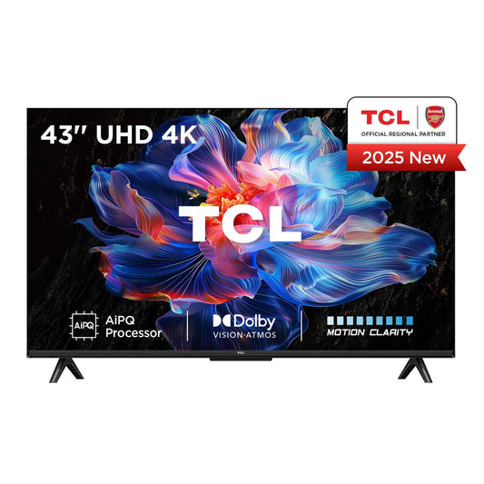TCL V6C 43" UHD 4K TV With Dolby Audio HDR 10