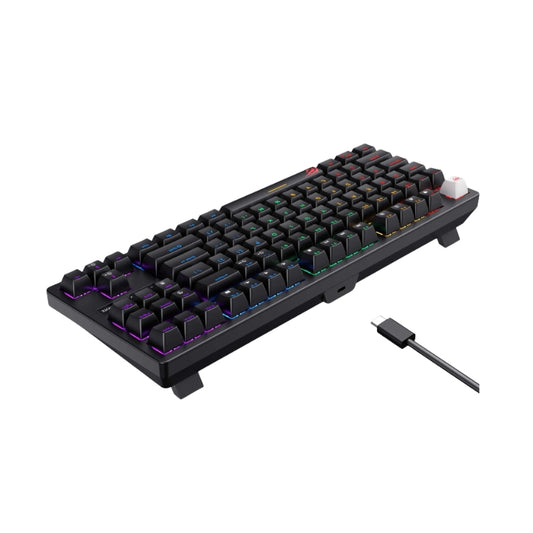 لوحة مفاتيح الألعاب Havit KB892L باللون الأسود