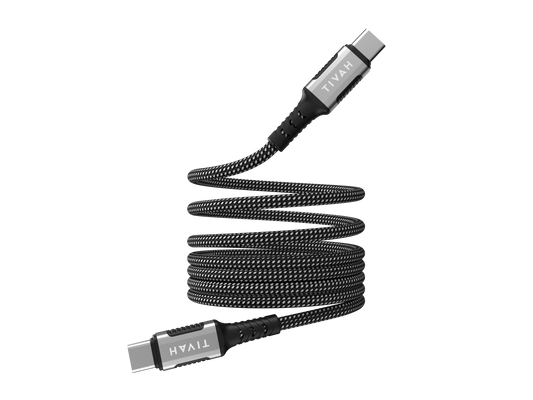 هافيت CB6298 USB C إلى LTG 1 متر أسود