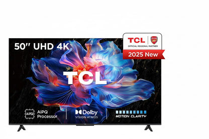 TCL V6C 50" UHD 4K TV With Dolby Audio HDR 10