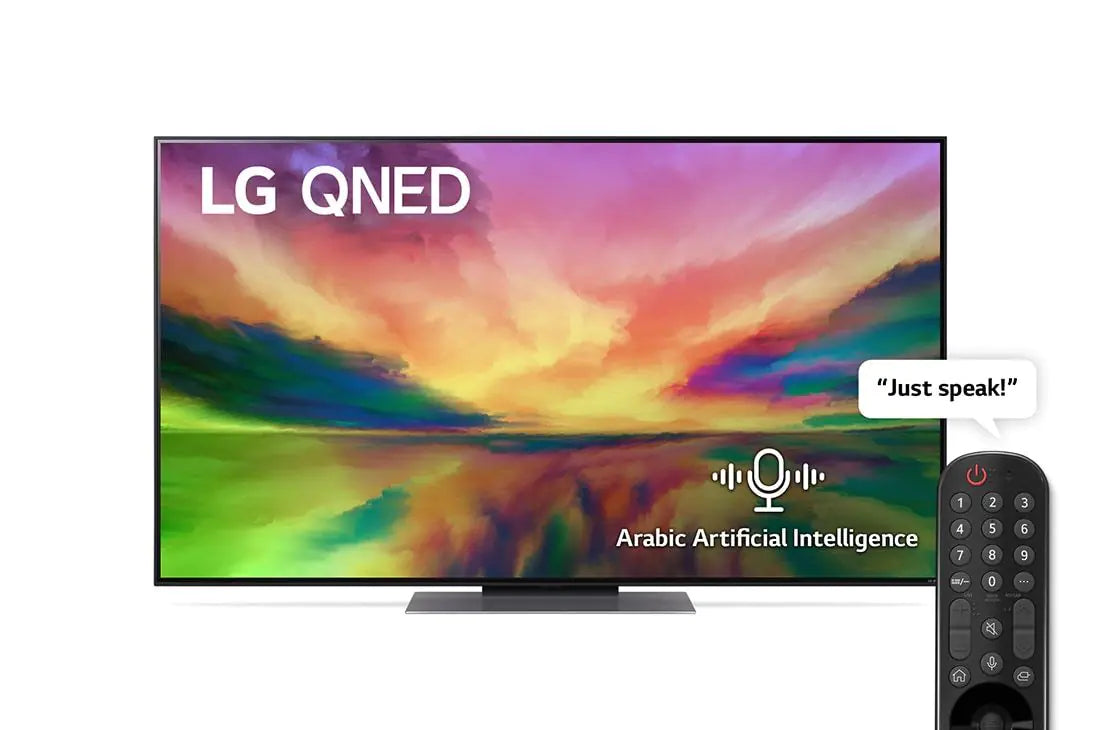 تلفزيون LG QNED81 الذكي مقاس 55 بوصة بدقة 4K لعام 2023