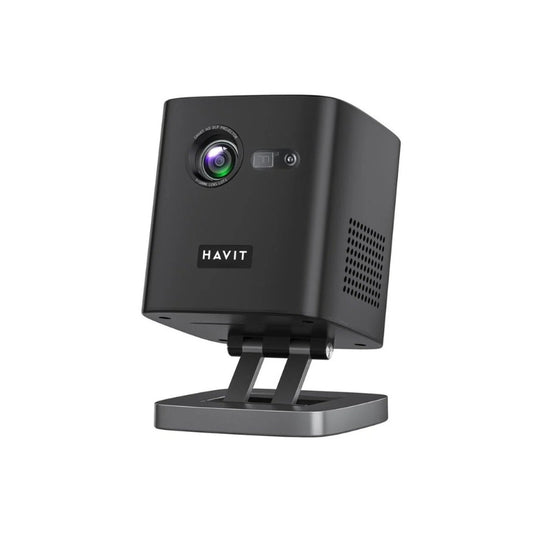 بروجكتور ذكي محمول Havit PJ218-PRO باللون الأسود