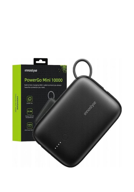 شاحن محمول InnoStyle IP22PDBLK Power Go Mini بسعة 10000mAh