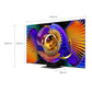 TCL C7L 65 بوصة - الأبعاد