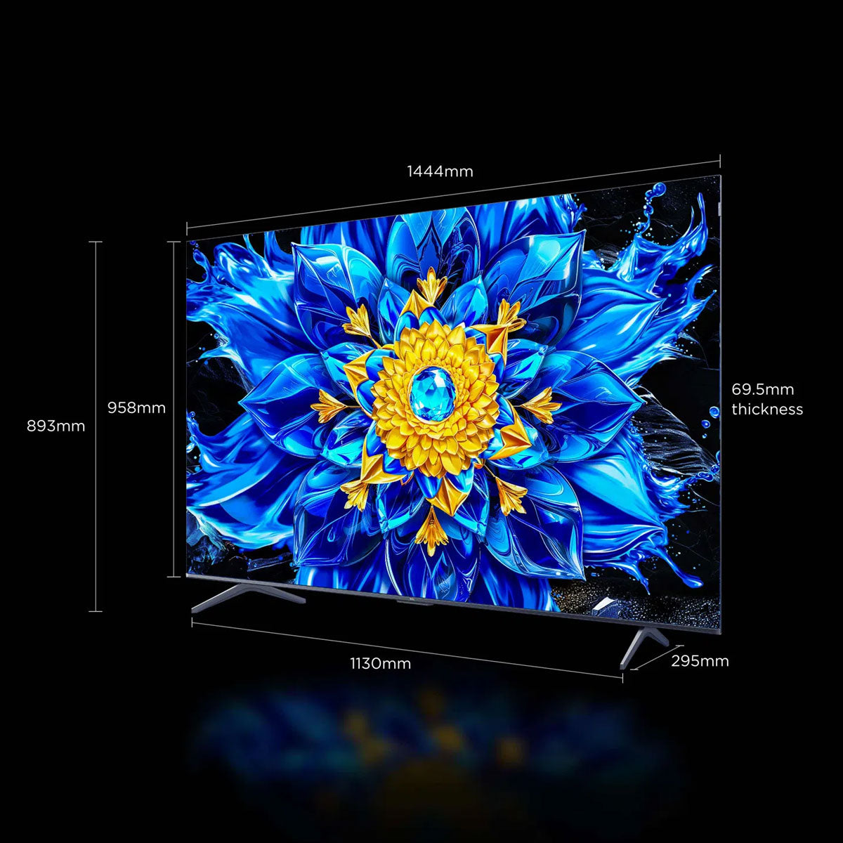 TCL P8L 65 بوصة - زاوية جانبية