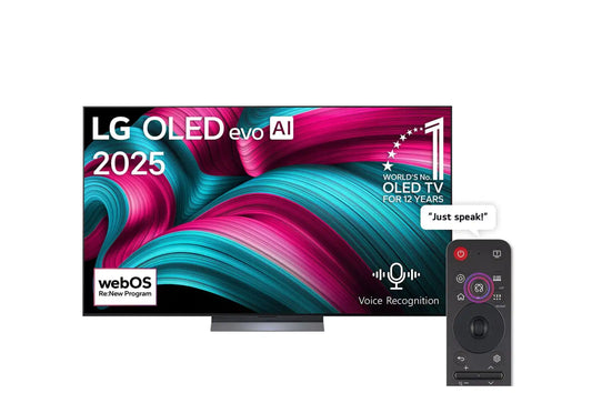 تلفزيون ال جي OLED evo C5 مقاس 65 بوصة 4K موديل OLED65C56LA