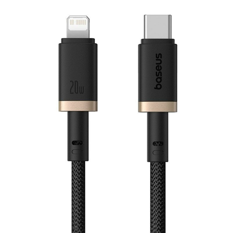 كابل باسيوس Dura فائق المتانة من USB-C إلى Lightning بقوة 20 واط - شحن سريع PD ونقل بيانات