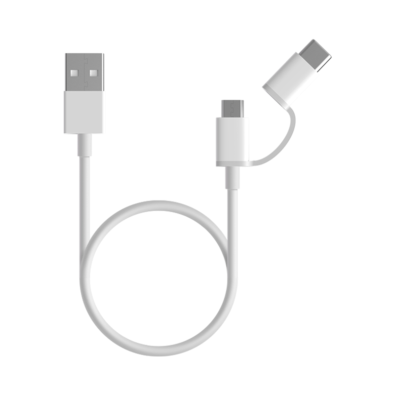 Mi 2-in-1 USB Cable Micro USB to Type C 100 cm