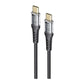 كابل Havit CB6240 بطول متر واحد من النوع C إلى النوع C PD60W باللون الأسود
