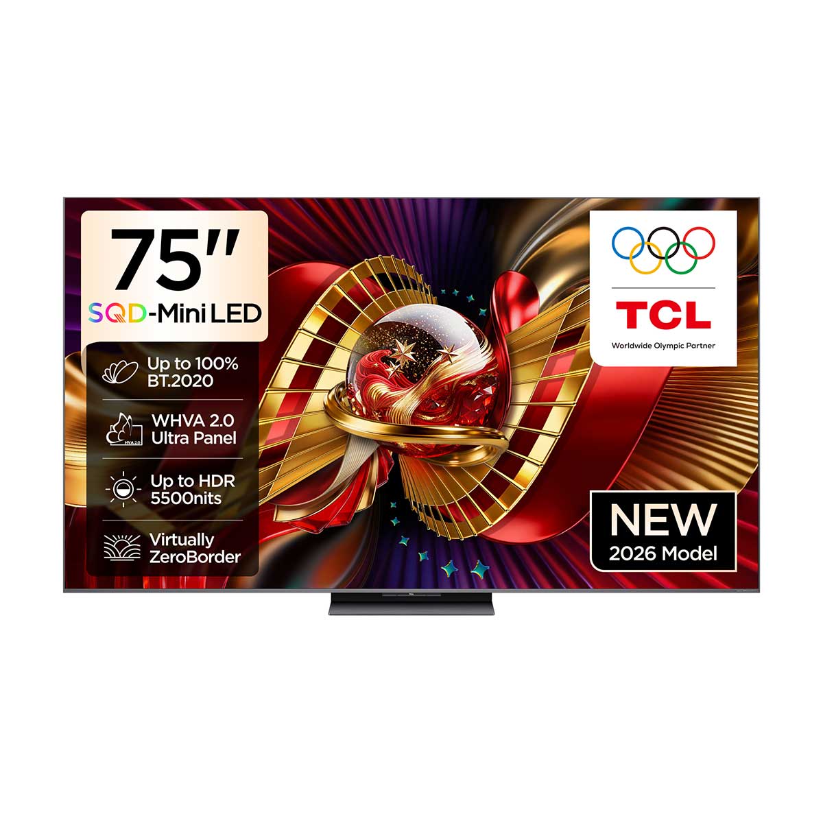 شاشة TCL C8L 75 بوصة ميني ليد 4K