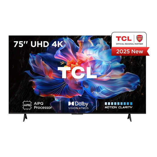 TCL V6C 75" UHD 4K TV With Dolby Audio HDR 10