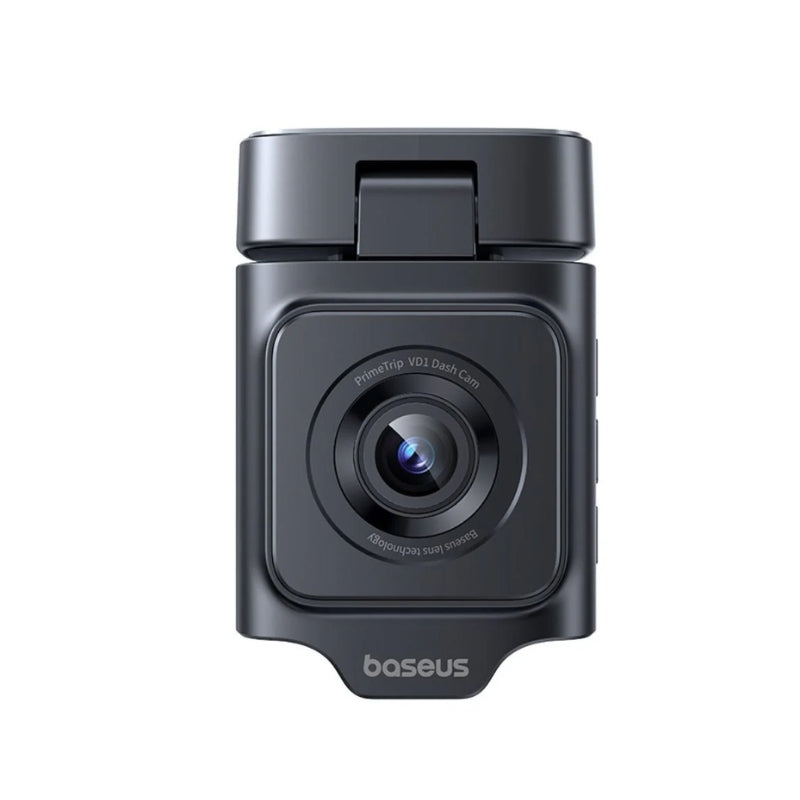 كاميرا السيارة Baseus PrimeTrip VD1 Pro – تصوير مزدوج 4K+1080p مع بطارية فائقة السعة (أسود كوني أنيق)