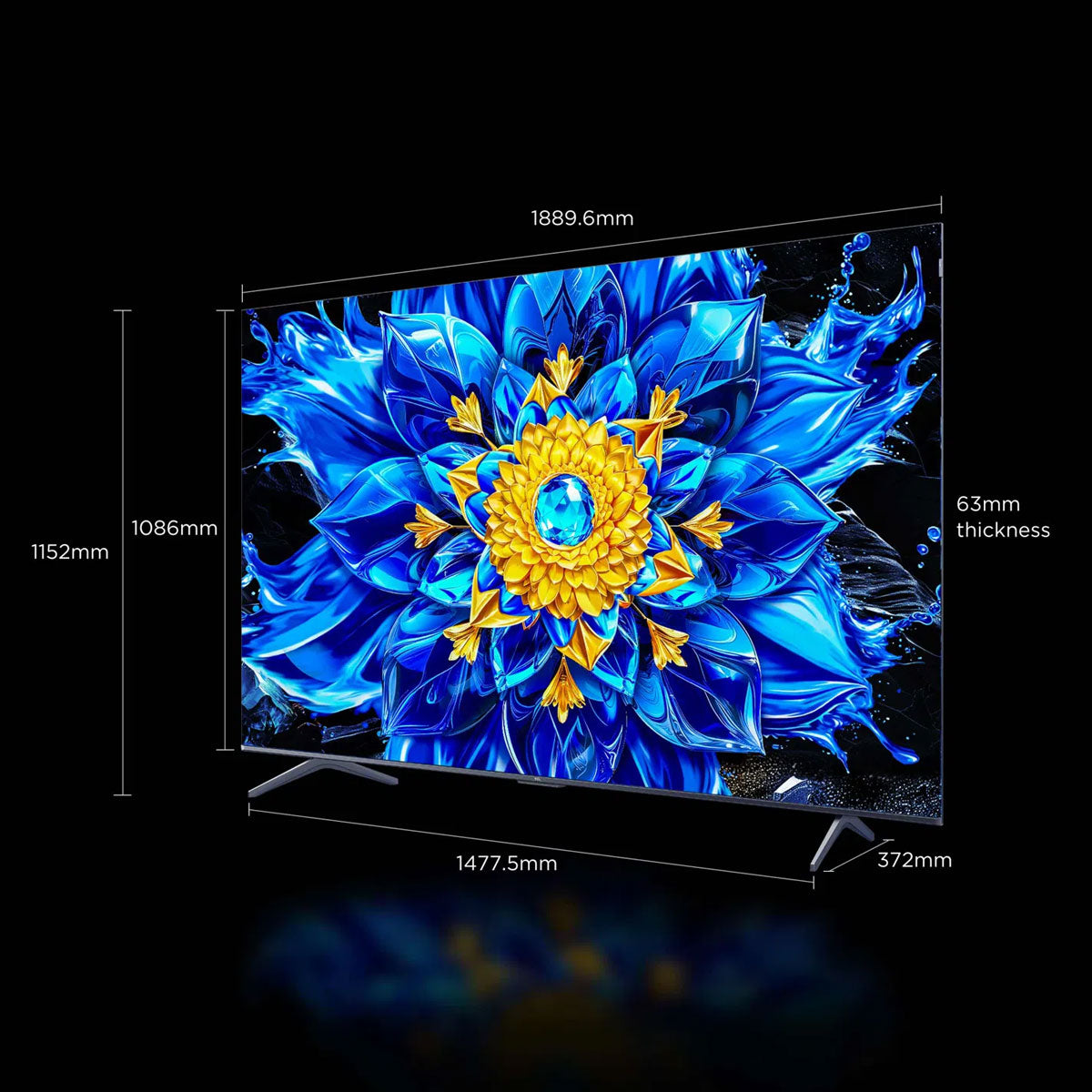 TCL P8L - تقنية QD-Mini LED