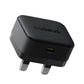 باسيوس شاحن بالم 1C ‏20 واط UK  (مع كابل C→iP ‏20 واط بطول 1م )